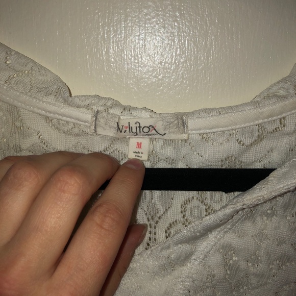 Lace Cover Up with hood! - Picture 5 of 5